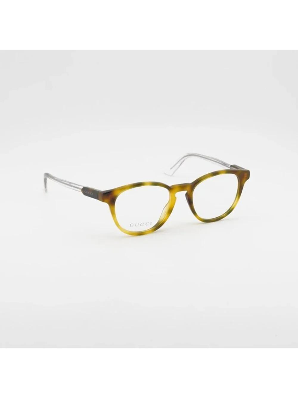 Gucci GG0491O 003 Eyeglasses Havana 49mm Round Frame